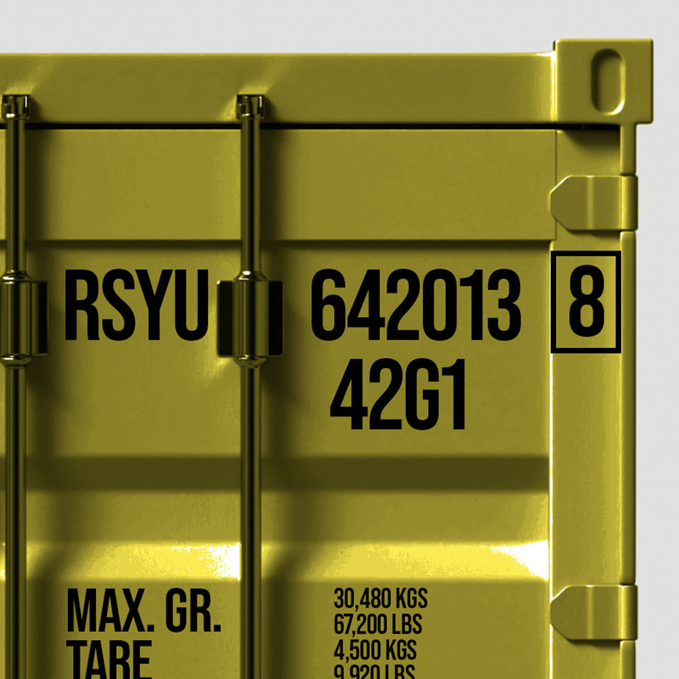 Shipping Container Signage for Compliance