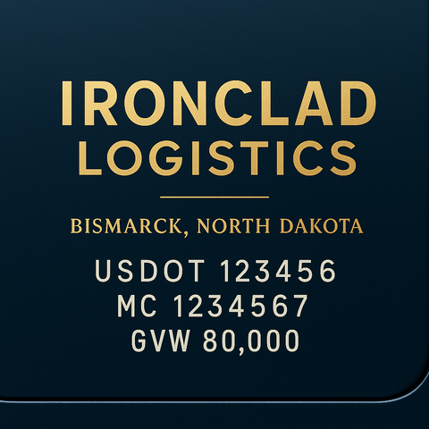 Custom Truck Door Lettering Decal Sticker Signs for US DOT Compliance | Custom USDOT Signs For Compliance | Add Your DOT, MC, GVW, CA, KYU, VIN Or Any Regulation Numbers You Need (Set of 2)