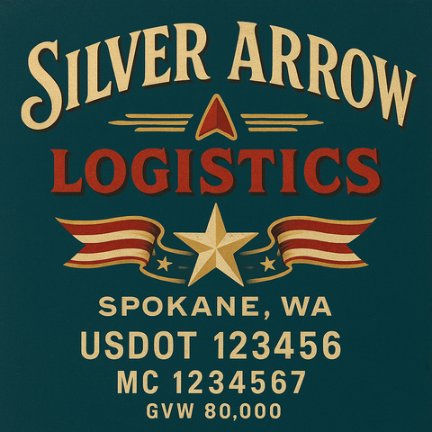 Custom Truck Door Lettering Decal Sticker Signs for US DOT Compliance | Custom USDOT Signs For Compliance | Add Your DOT, MC, GVW, CA, KYU, VIN Or Any Regulation Numbers You Need (Set of 2)