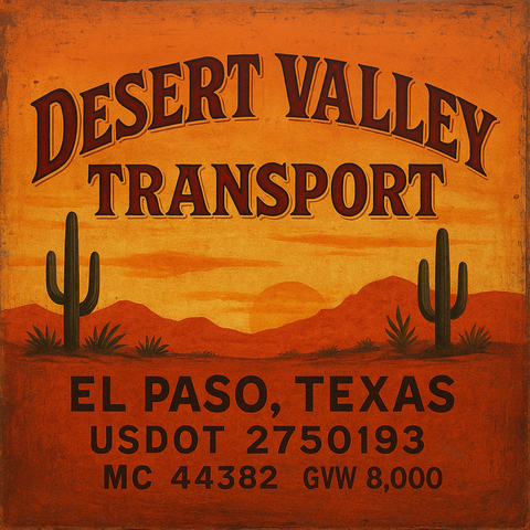 Custom Truck Door Lettering Decal Sticker Signs for US DOT Compliance | Custom USDOT Signs For Compliance | Add Your DOT, MC, GVW, CA, KYU, VIN Or Any Regulation Numbers You Need (Set of 2)