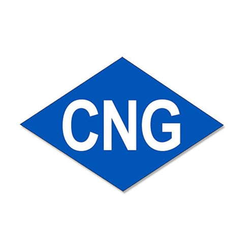 CNG Compressed Natural Gas Decal Sticker Sign