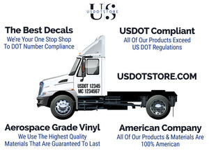 usdot decal stickers