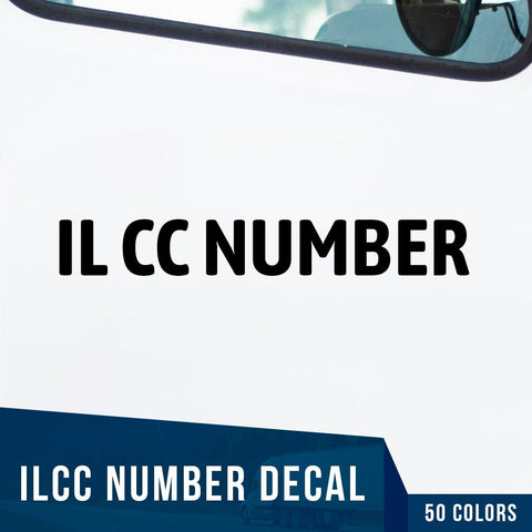 il cc number decal 