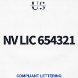nv lic decal 