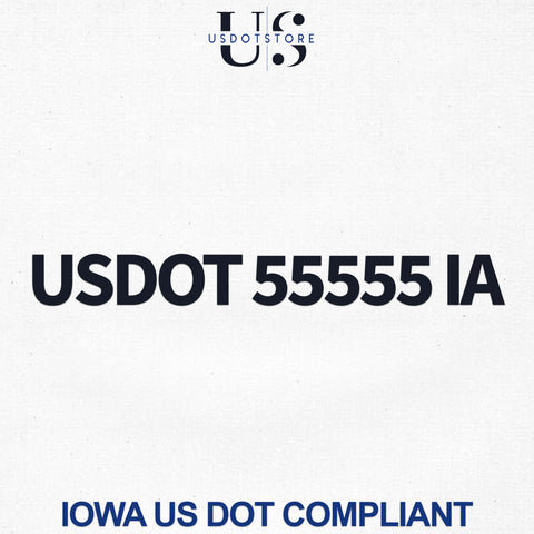 usdot decal Iowa