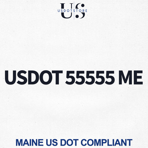 usdot decal maine