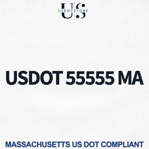 usdot decal Massachusetts