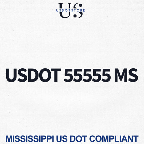 usdot decal Mississippi