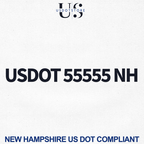 usdot decal New Hampshire