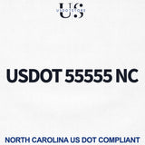 usdot decal North Carolina