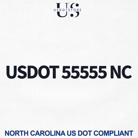 usdot decal North Carolina