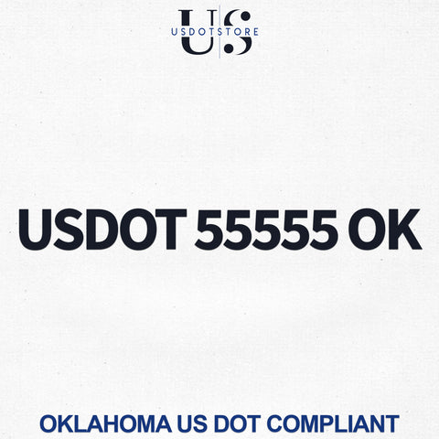 usdot decal Oklahoma