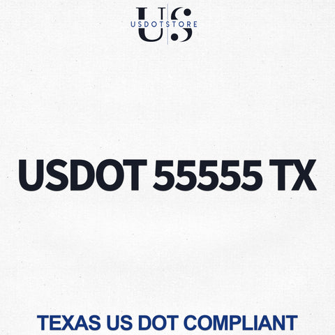 usdot decal texas