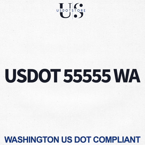 usdot decal Washington