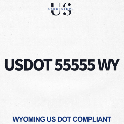 usdot decal Wyoming